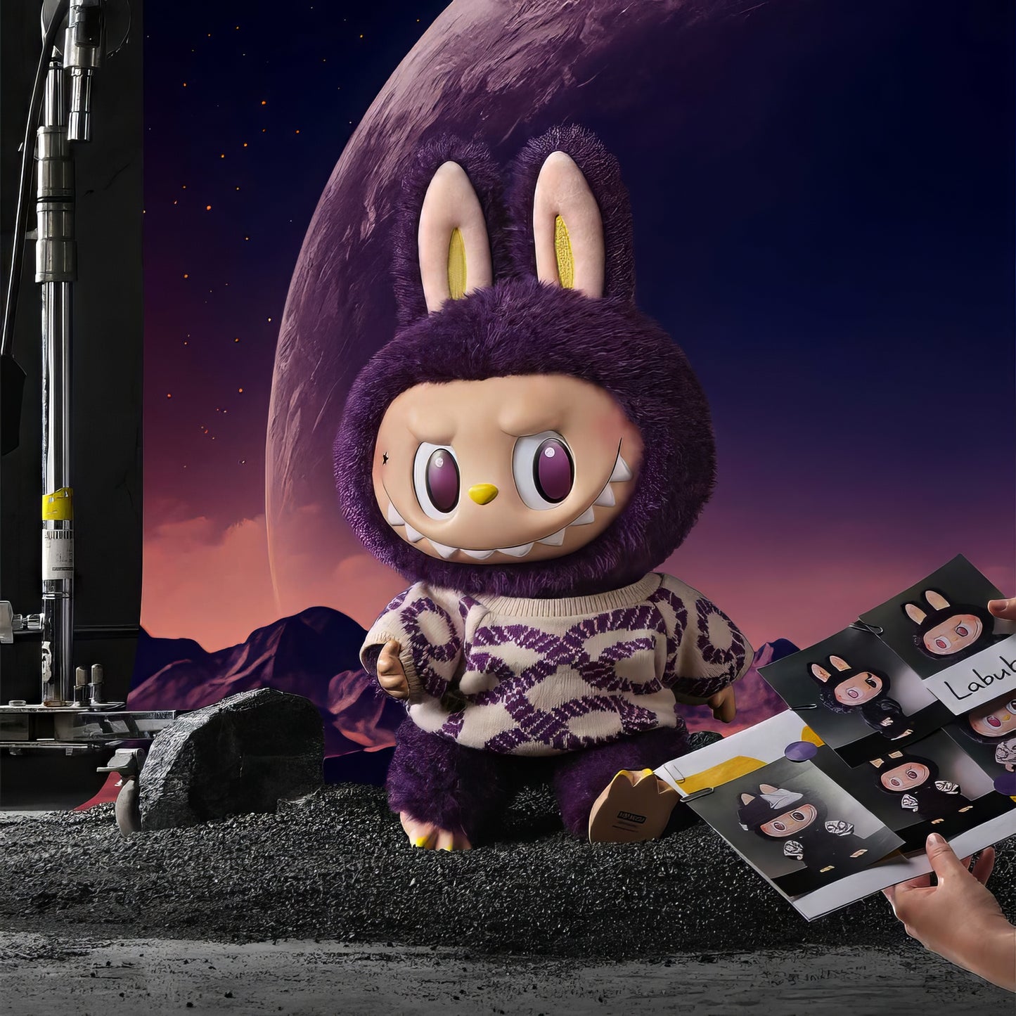 THE MONSTER BE FANCY NOW Plush Doll Figure